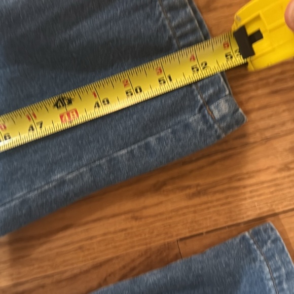 Vintage Blue Denim Jumpsuit with Studded Details - Picture 6 of 11